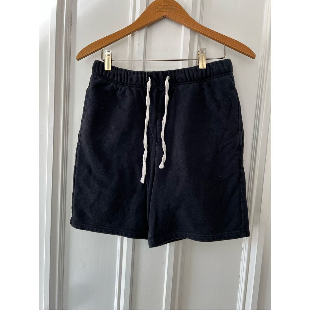 Pacsun men's black sweatpant shorts S